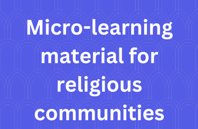 VIRTUOUS launches #PlacesOfWorship micro-learning material for religious communities campaign